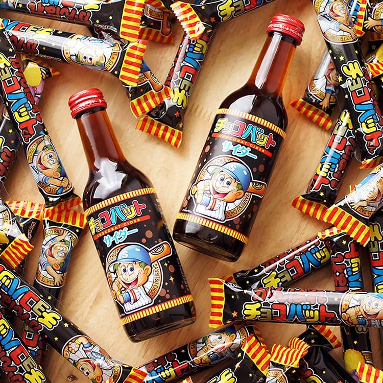 Amazon.co.jp: Choco Bat Cider 8.5 fl oz (240 ml) Bottle / 6